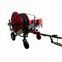 YUNLIU JP75-100 Chariot d'arrosage automoteur, machine d'irrigation agricole, arroseur à tambour mobile pour grandes surfaces agricoles