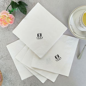 FSC sertifikalı 2 katlı bakire odun hamuru için yemek peçeteleri katlanmış sac tarzı kokteyl için özelleştirilebilir renkli baskılı tasarım - Product Image 4