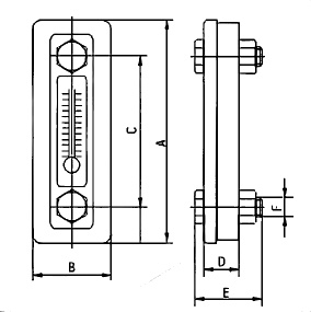 डिस्प्ले टैंक स्थिति तेल थर्मामीटर उपकरण उपकरण 1 वर्ष की वारंटी के साथ हाइड्रोलिक घटकों को बेचना - Product Image 6