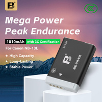 Baterai kamera FB NB-13L untuk kamera Canon G7X2 G9X2 G5Xark 2 G1X3 SX740 G7X3 SX730 SX720 SX620