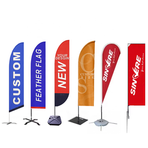На заказ открытый флаг с летающим пером для деловых и рекламных мероприятий, открытые пляжные рекламные флаги и баннеры - Product Image 6