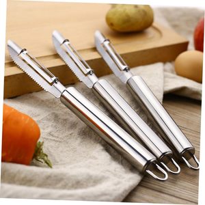Factory Wholesale Multi-function Eco-Friendly Silver Stainless Steel Vegetable Peeler Fruit Carrot <b>Spoon</b> <b>Measuring</b> - Product Image 3