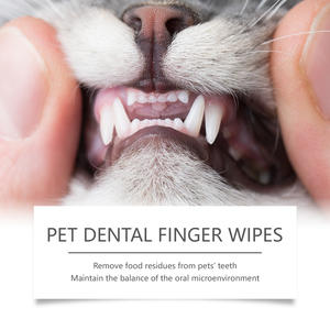Toallitas de Limpieza Dental para Perros y Gatos Kriath, Tela No Tejida, <span class=keywords><strong>Aliento</strong></span> Fresco, Control de Placa, Limpieza Suave, Sin Perfume - Product Image 3
