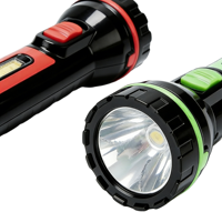 Lampe torche LED de secours robuste avec lumière latérale COB, double éclairage, protection contre les surcharges, portable, pour situations d'urgence