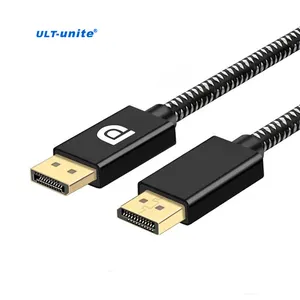 ULT-unite 핫 판매자 디스플레이 포트 DP 1.2 케이블 4K 60Hz 2K 144Hz DisplayPort-DisplayPort 케이블