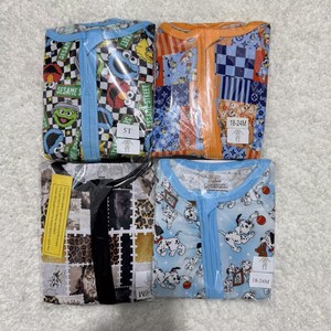 Benutzer definierte Baby kleidung Kunden spezifische Kinder kleidung Niedlicher Western Printed Bamboo Newborn Jumps uit - Product Image 4