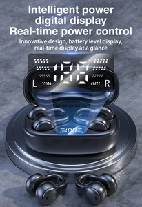Écouteurs Sans Fil Populaires BT 5.3 à Clip d'Oreille avec Micro à Réduction de Bruit ENC Casque à Conduction Osseuse Écouteurs de Sport - Product Image 5
