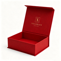 Caja Magnética de Cartón Kraft Reciclable Personalizada para Sushi con Caja de Regalo de Papel Rígido, Tapa Magnética con Ventana e Impresión a Cuatro Colores