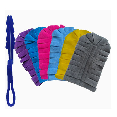 manche bleu avec 6 recharges