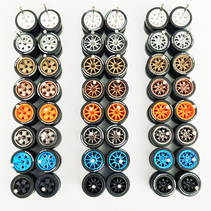 1/64 Roues de <span class=keywords><strong>voiture</strong></span> en alliage Pneus 10.7mm 10.8mm 11.2mm 12.8mm Modèle 1:64 - Product Image 1