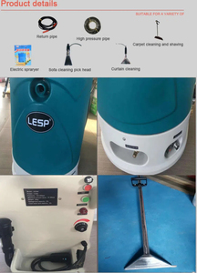 Machine de nettoyage de sol de grande capacité de haute qualité nettoyage à <span class=keywords><strong>la</strong></span> vapeur électrique poussé à <span class=keywords><strong>la</strong></span> main ventes directes d'usine nouveau plastique - Product Image 5