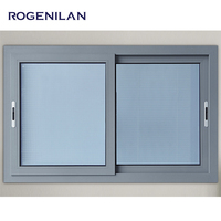 Oferta Especial 2025: Ventanas Corredizas de Aluminio de Doble Acristalamiento con Vidrio de Baja Emisividad (Low-E) y Mosquitera