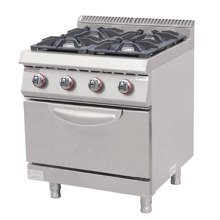 Commercial Gas Range Stove Stainless Steel