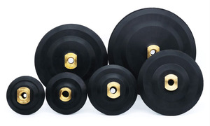 لوحة تثبيت بمسامير M14 أو 5/8"-11 مع حامل مطاطي للكروشيه والحلقات اللاصقة لألواح الكشط (OEM/OBM) - Product Image 4