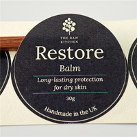 Etiquetas Adhesivas de Papel con Textura en Relieve Personalizadas, Logotipo de Lujo Ecológico para Perfumes, Cosméticos y Embalaje de Regalos