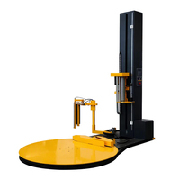 Machine d'emballage verticale entièrement automatique pour film plastique, film étirable, palettes, boîtes et plateaux pour l'industrie électrique