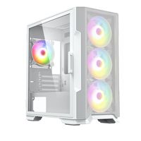 Diseño atractivo Cool Simple Micro Atx Pc Case Hd Usb3.0 Gaming Case Top 360 Lado de vidrio refrigerado por agua