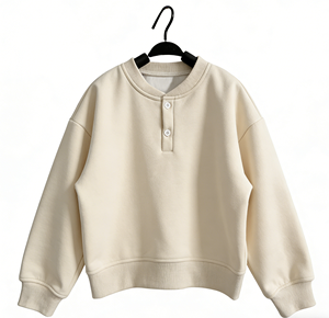 <span class=keywords><strong>Sweat</strong></span>-shirt doux pour bébé garçon, <span class=keywords><strong>sweat</strong></span> à capuche pour enfants, pull en laine Expo printemps et automne, col rond, vêtements pour enfants de 0 à 8 ans - Product Image 6