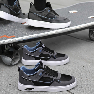 2026 Men's Versatile <b>White</b> <b>Lace</b>-up Sneakers New Model 2025 Summer Youth Fashion Casual Sports Breathable Height Increasing - Product Image 5