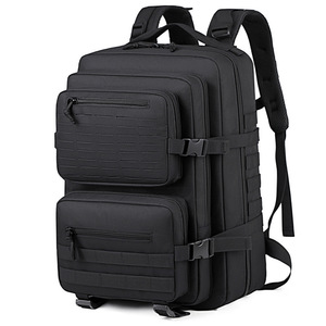 Sacs à dos tactiques personnalisés en gros pour la randonnée et la gym, imperméables, <span class=keywords><strong>45L</strong></span>, avec système Molle et doublure en polyester - Product Image 3