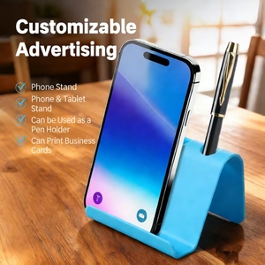 Soporte y Base para Teléfono Móvil con Tarjetero, Portátil para Escritorio, con Logotipo Personalizado, <span class=keywords><strong>Regalos</strong></span> <span class=keywords><strong>Publicitarios</strong></span> al por Mayor - Product Image 2