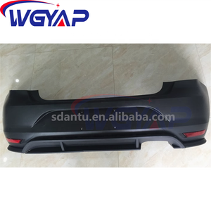 Paraurti Posteriore WGYAP per <span class=keywords><strong>Polo</strong></span> <span class=keywords><strong>2010</strong></span> - 2014 - 2016 Kit Carrozzeria Aggiornamento GTI Scarico Singolo 6C6 807 421 - Product Image 2