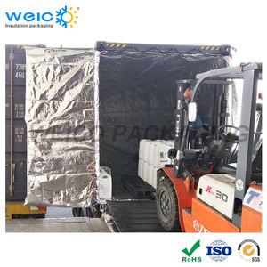 أغطية شحن حاويات باردة من ورق الألومنيوم، أغطية حاويات عازلة للحرارة من ورق الألومنيوم 20GP، أكياس أغطية حاويات - Product Image 4