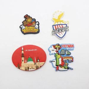 Aimant de réfrigérateur personnalisé promotionnel QM, en caoutchouc 3D 2D, PVC souple, impression offset, souvenir en papier, aimant de réfrigérateur - Product Image 2