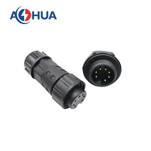 Aquariumapparatuur M20 Waterdichte Connector 7pin M20 Openbaar Achterpaneel