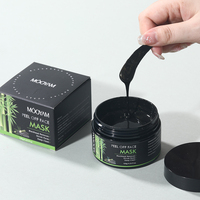 Masque facial peel-off à formule douce aux herbes, marque privée, pour nettoyer les points noirs et réduire les pores, masque facial anti-acné