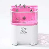 Station de toilettage pour chien Dpbathe, lavage extérieur de luxe, construction en acrylique résistante aux intempéries