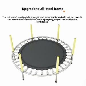 Trampolín Infantil CHOOYOU para Interiores con Marco de ABS y Red de Protección de 1.4m para Uso Familiar y Guardería - Product Image 3