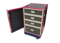 Boîtes de transport en aluminium personnalisées avec serrure, mousse de protection et tiroir pour outils et équipements