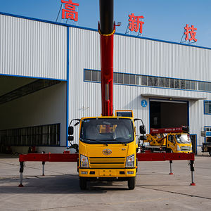 מכירת חיסול של JQCM - משאית מנוף חדשה של FAW-jiefang במשקל 5 טון, מנוף נייד במשקל <span class=keywords><strong>8</strong></span> טון, מתאים לעבודות הרמה באתר. - Product Image 6