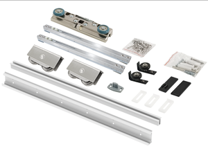 Quincaillerie <span class=keywords><strong>de</strong></span> porte coulissante invisible moderne - Métal durable à faible <span class=keywords><strong>bruit</strong></span> - Product Image 2