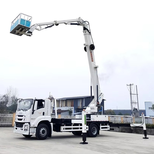 Camion élévateur à flèche télescopique Giga 45m de marque japonaise pour plateforme de levage à godet télescopique - Product Image 1