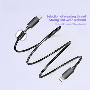 Câble USB-C vers 8 <span class=keywords><strong>broches</strong></span> Earldom Best Seller 30W, charge rapide PD 30W pour téléphone portable, batterie externe, ordinateur et écouteurs - Product Image 6