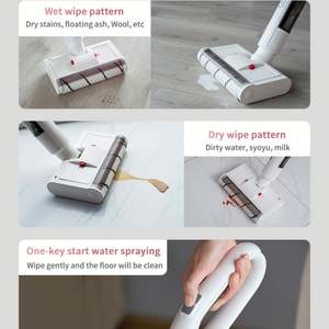 LANJI-Fregona de limpieza eléctrica portátil de 40W y CC, palo de mano OEM para uso doméstico, para fregar el suelo, para uso doméstico - Product Image 6