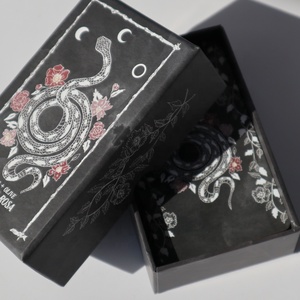 ไพ่ทาโรต์สำหรับทั้งด้านหน้าและด้านหลังทั้งสองด้านพิมพ์ลายขอบทองด้วยกระดาษพรีเมียมคุณภาพ - Product Image 2