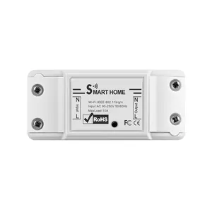 Wireless Light Auto on off WiFi Smart Switch for Home Automation System