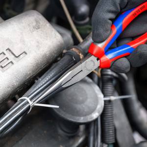 Alicates de punta fina KNIPEX 26 12 200 SB con corte lateral (Alicates de pico de cigüeña) con mangos ergonómicos - Product Image 3