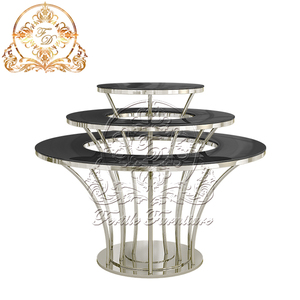 Màu mỡ đồ nội thất <span class=keywords><strong>3</strong></span> cấp thiết kế vàng vòng bánh cưới Bảng - Product Image 6