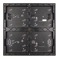 Panneau LED P4 256x256mm, 64x64 pixels, module d'écran LED couleur pleine SMD pour intérieur, pour DJ, salle de karaoké, centre commercial, salle d'exposition, vidéo