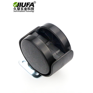 Jiufa Furniture Casters 40/50mm With Brake Swivel <b>Wheel</b> For Bed Cabinet Table - Product Image 3