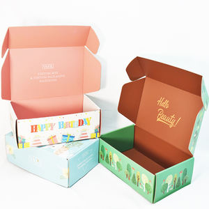 Boîte pliable, légère, biodégradable, compostable, écologique, recyclable, résistante aux déchirures, imperméable, rigide et robuste en carton ondulé - Product Image 4