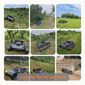 22hp 90cm Cutting Width Multi-Function Crawler Lawn <b>Mower</b> With <b>Remote</b> <b>Control</b> Off Road 608-90A <b>Remote</b> <b>Control</b> Operation All - Product Image 4