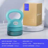 Kettlebells de gym exclusifs pour sculpter des fesses galbées, couleurs personnalisées, OEM, marque privée, équipement de fitness multifonctionnel pour la maison