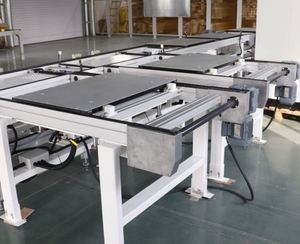 New Free Flow Speed Chain Conveyor Pallet Conveyors for Restaurant Gas Stove Production Assembly Line Stainless Steel - Product Image 5