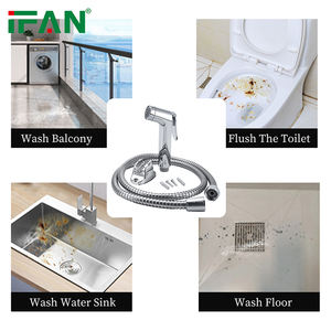 <span class=keywords><strong>Ducha</strong></span> Bidé Euroclima <span class=keywords><strong>con</strong></span> Rociador, Boquilla Pequeña de ABS Pulido, Portátil, de Mano, <span class=keywords><strong>para</strong></span> Baño, <span class=keywords><strong>Adaptador</strong></span> Shattaf - Product Image 2