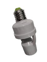 Support de lampe à détecteur de mouvement PIR E27, prise de lumière à allumage/extinction automatique pour couloir, escalier, garage